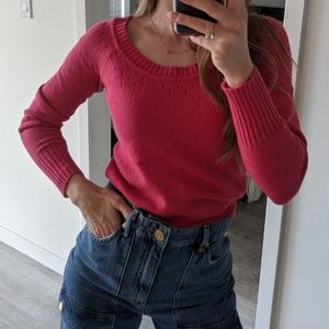 Pink sweater